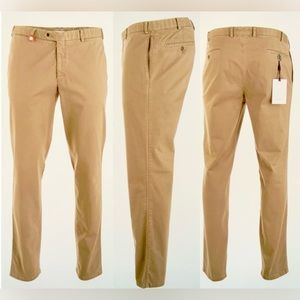 HILTL Tero-SC Slim-Fit Soft Tech Men’s Pant Beige ~New~